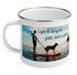 Personalised enamel mugs