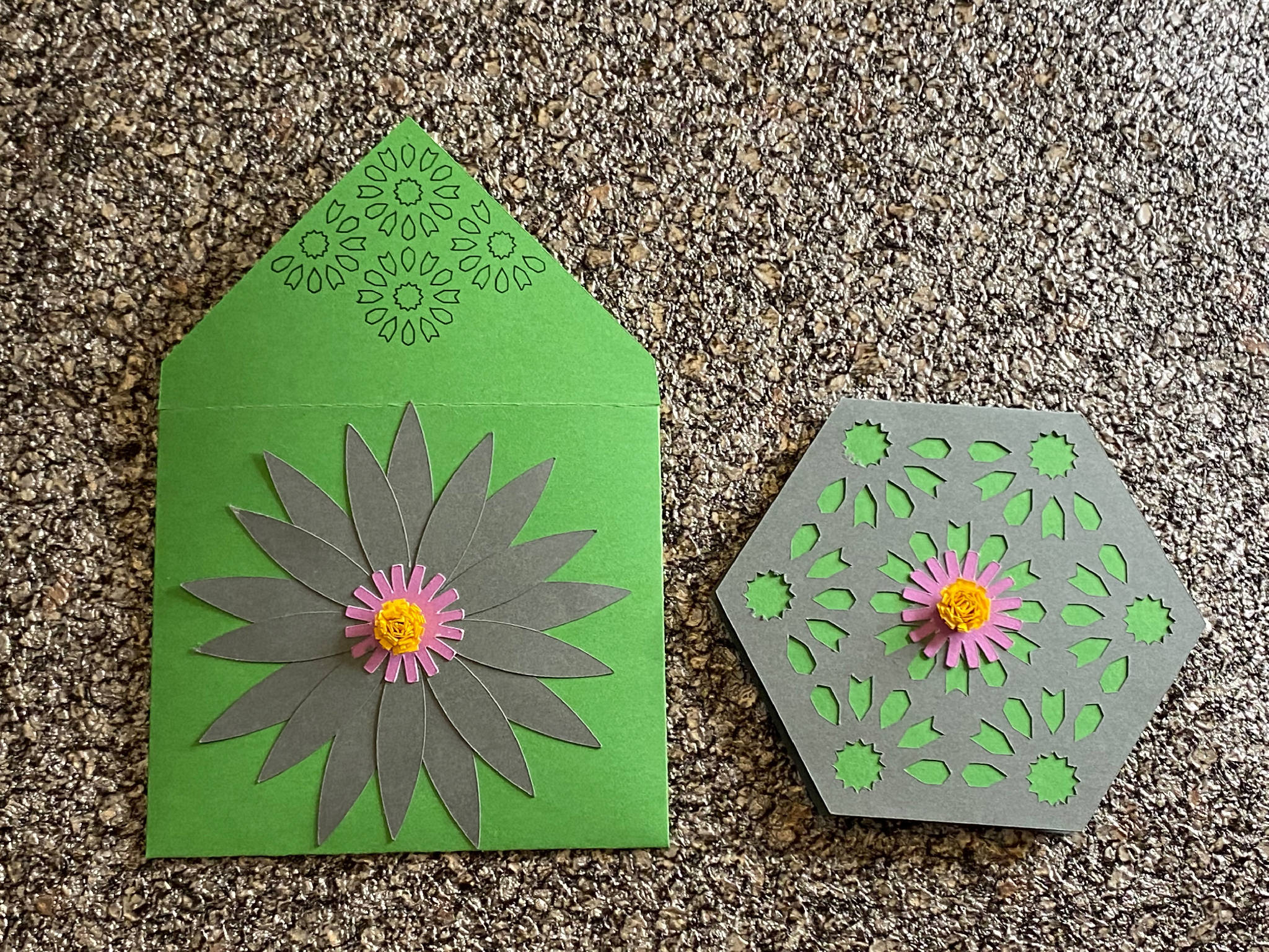 Flower card