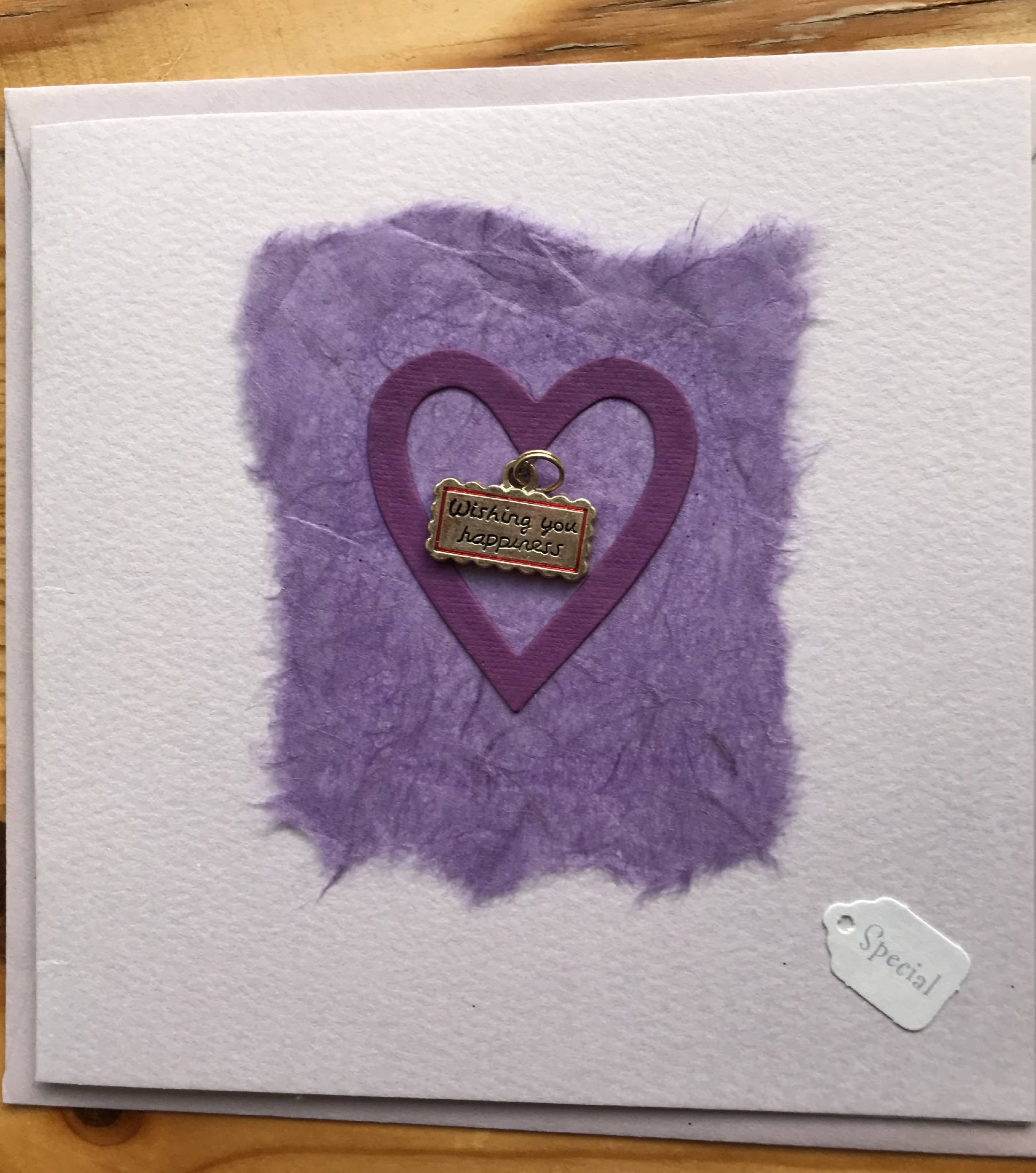 Handmade Card - Happiness Charm Card