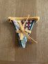 Welsh blanket tapestry bunting