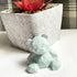 Pale Blue Jesmonite Bear