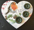 Heart Tealight Holder with Robin