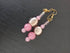 Earrings - Long Pale Pink Beaded Drops