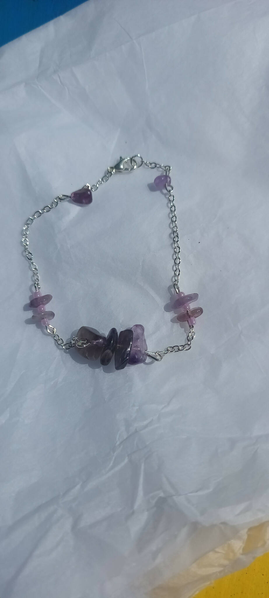 Amethyst bracelet