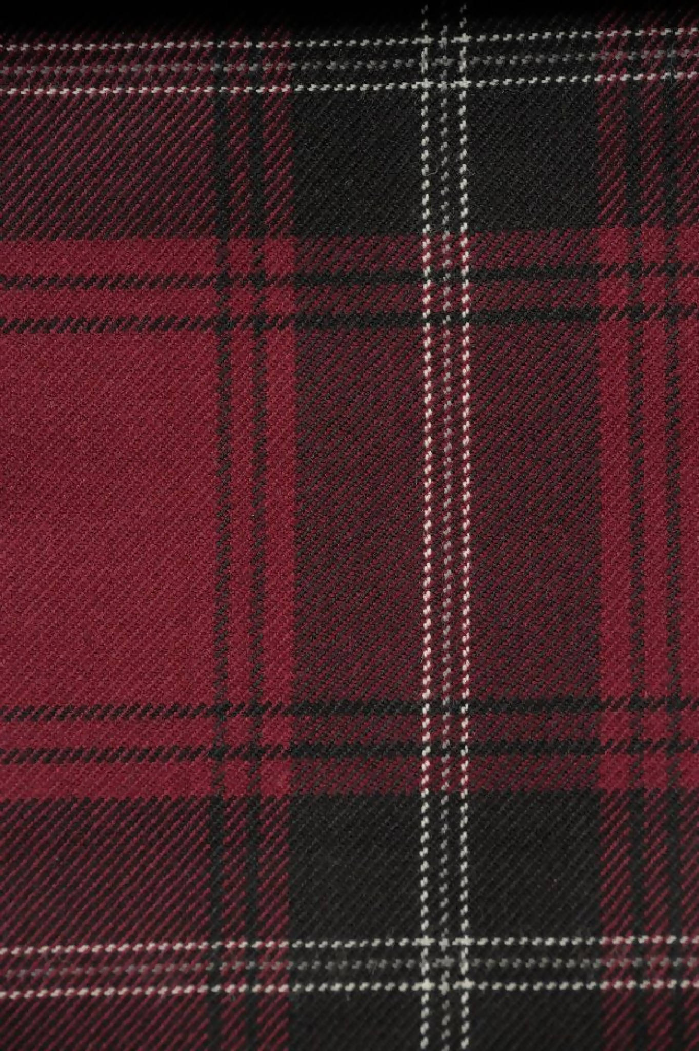 Welsh Tartan Christmas Stocking Decoration