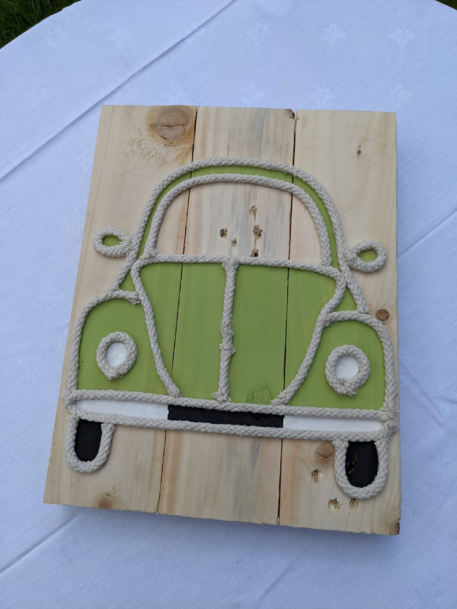 VW Beetle Photo Plaque