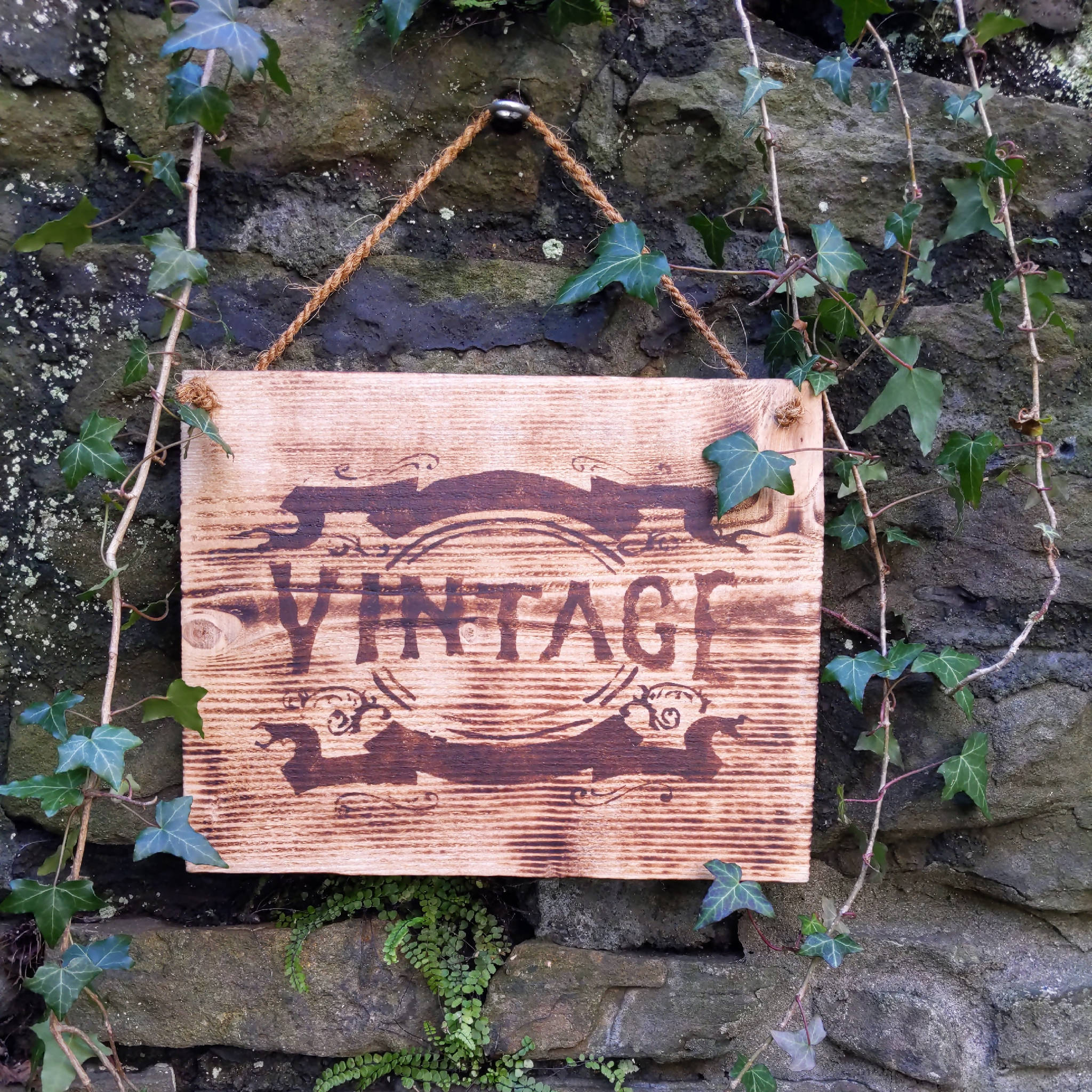 Vintage Wall Plaque