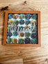 Rainbow flower box frame