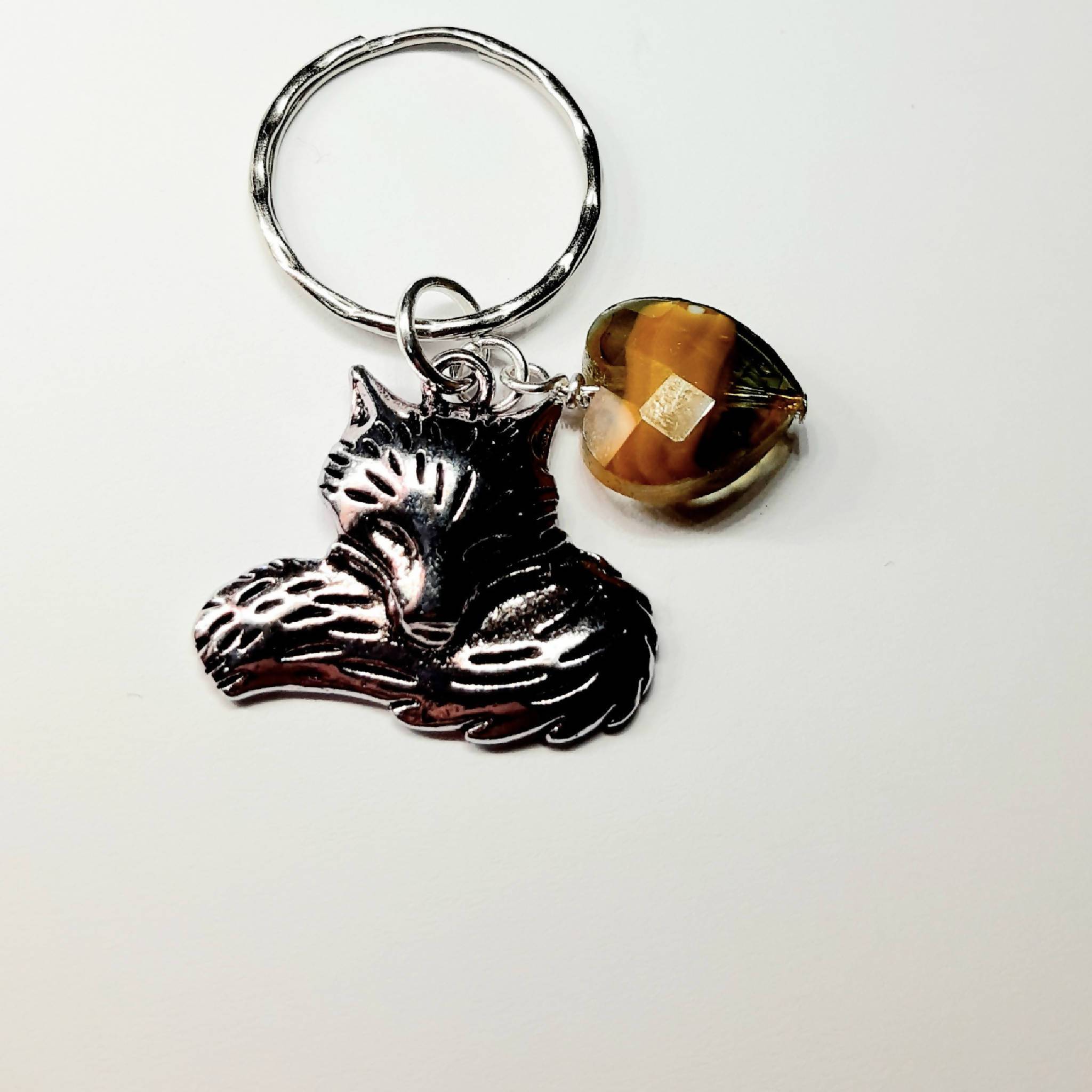 Keyring, Fox keyring, Fox Gifts, New home gift, new car gift