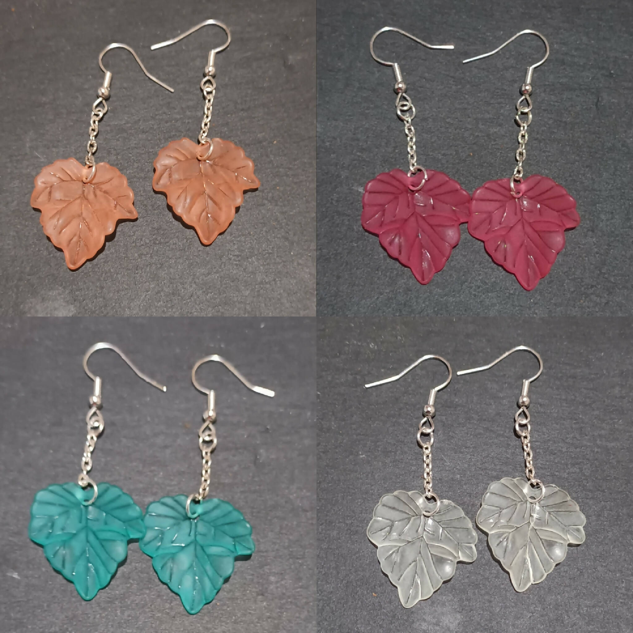 Leaf earrings