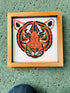 Tiger quilled picture