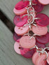 Button Bracelet (All the Pinks)