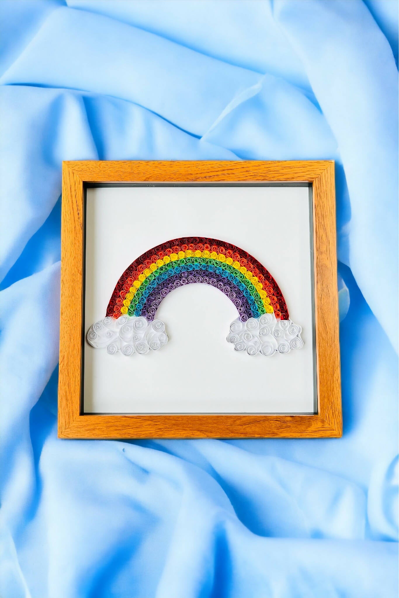 Quilled rainbow