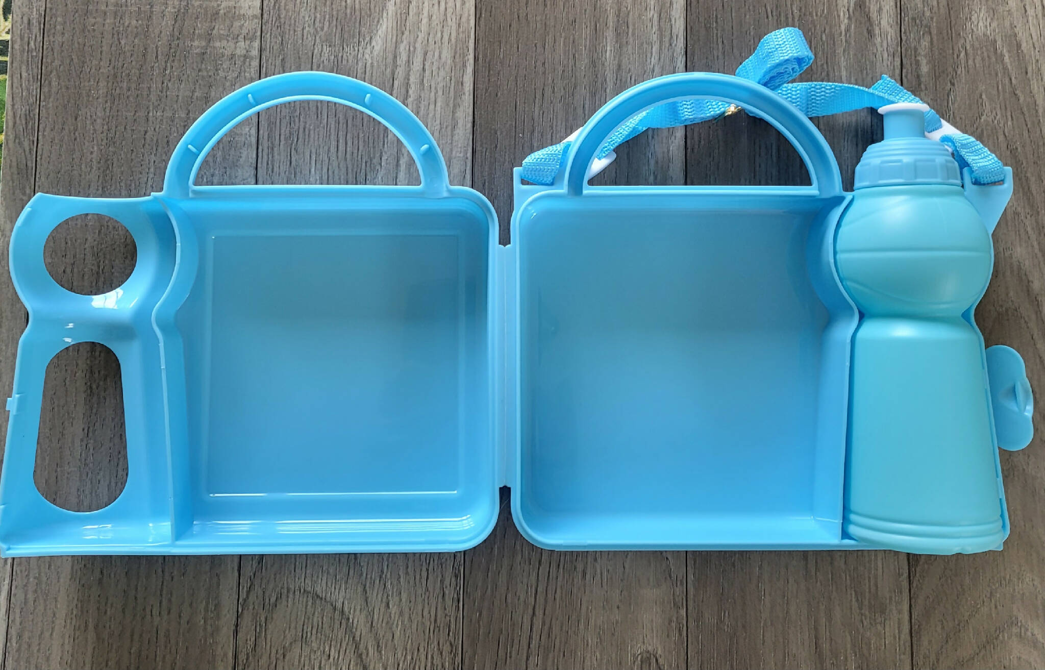 Child's Blue Personalised Lunchbox