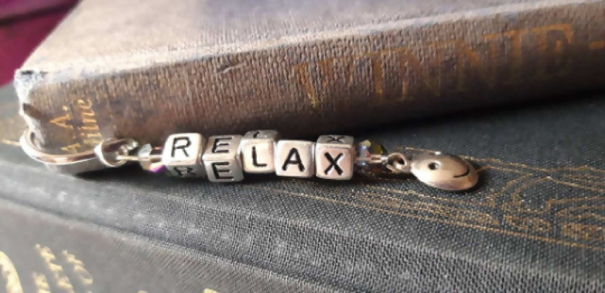 "Relax" bookmark