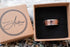 92.5% Silver Ring Inlaid with British Old Half Penny Bronze Coin Ring Made to Order