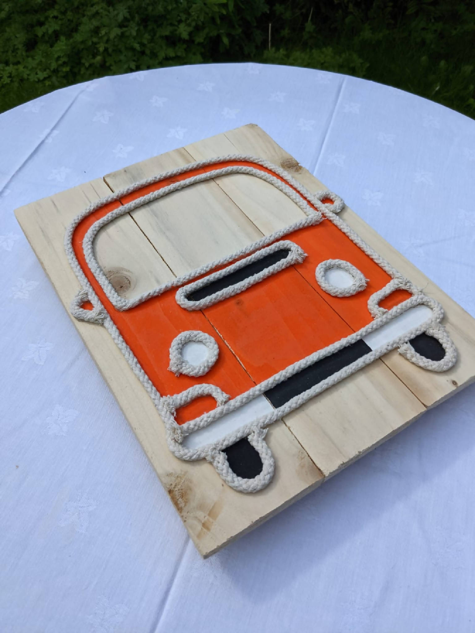 VW Bay window photo plaque