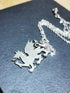 Sterling Sliver Welsh Dragon Necklace