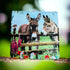 Slate donkey farm coasters