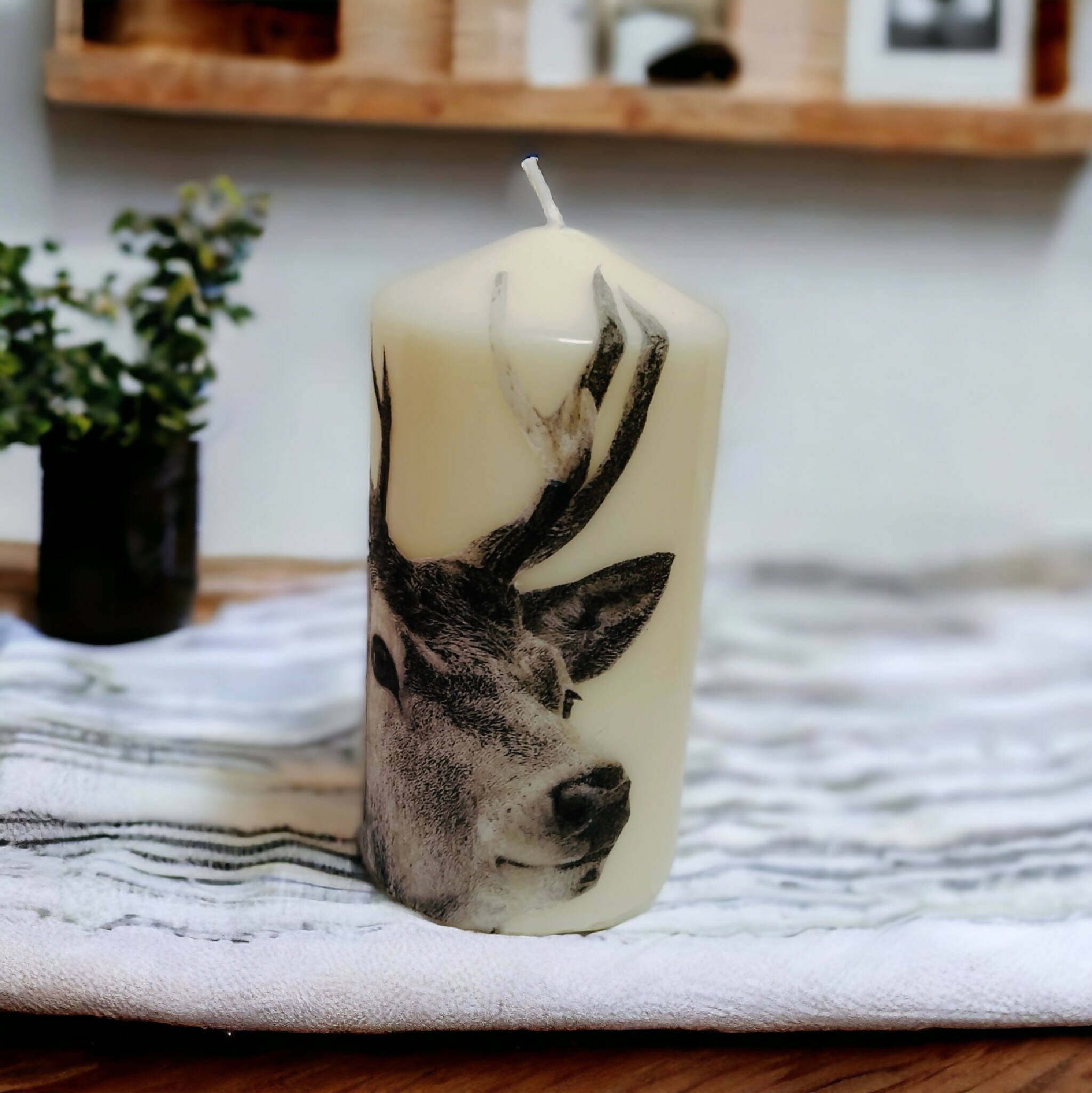 Stag candle