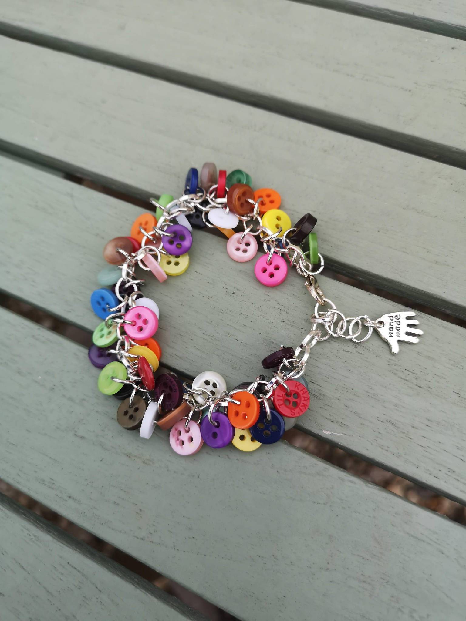 Button Bracelet (Multi Colour Small)