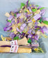 Mini Rag Wreath Kit - Easter Egg Ribbons