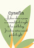 Definition of Cynefin, Welsh print, Hiraeth print, Welsh Wall art, Welsh poster, Meaning of Cynefin, Digital Art, A5