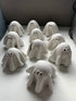 Little Ghostie Halloween battery operated tealight holder Ghost