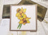 Greetings card of watercolour print of daffodils