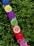 Button Necklace (Multi Bright)