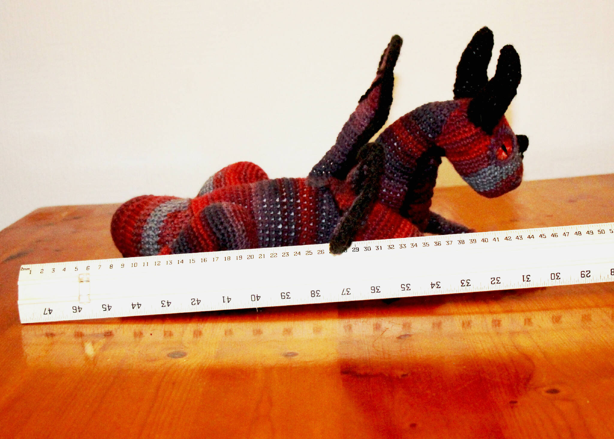 Wesh Dragon hand crocheted (901)