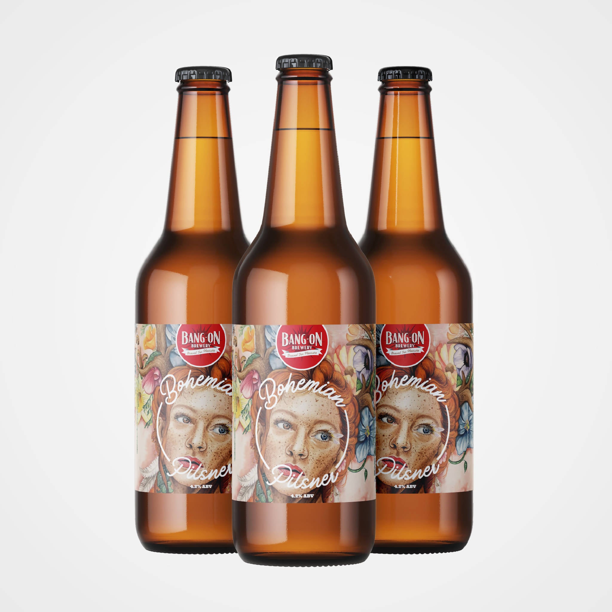 Kimberley Richards - Bohemian Pilsner 4.2% ABV (500ml) - 6 Pack