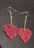 Leaf earrings