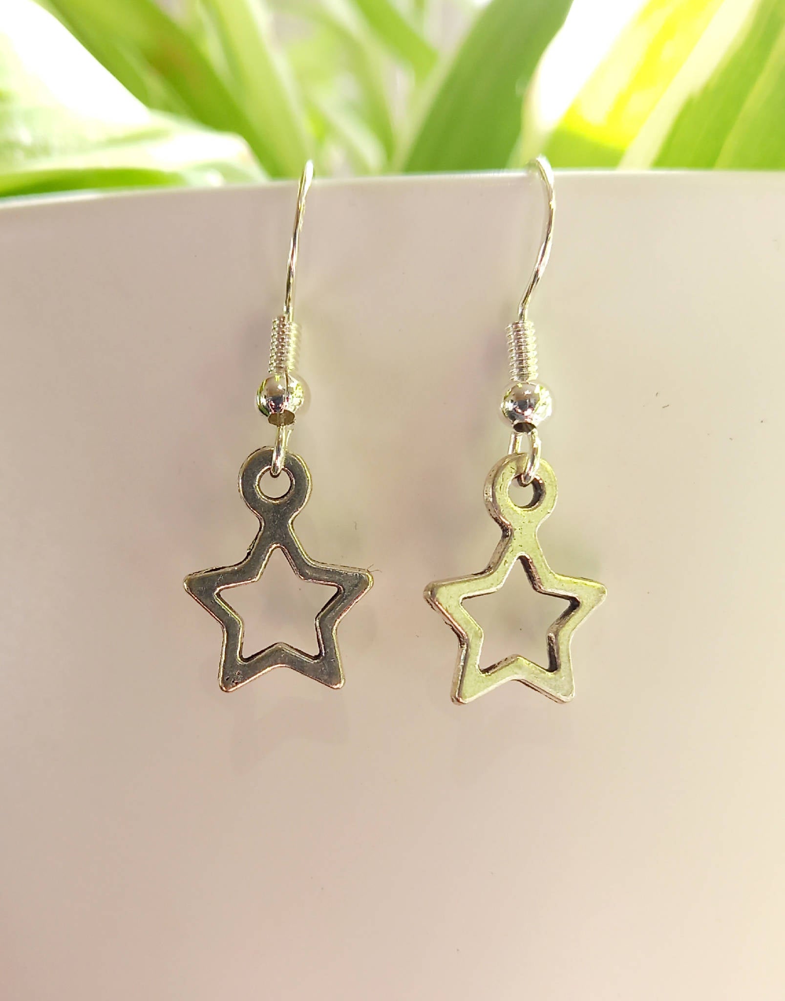 Star earrings