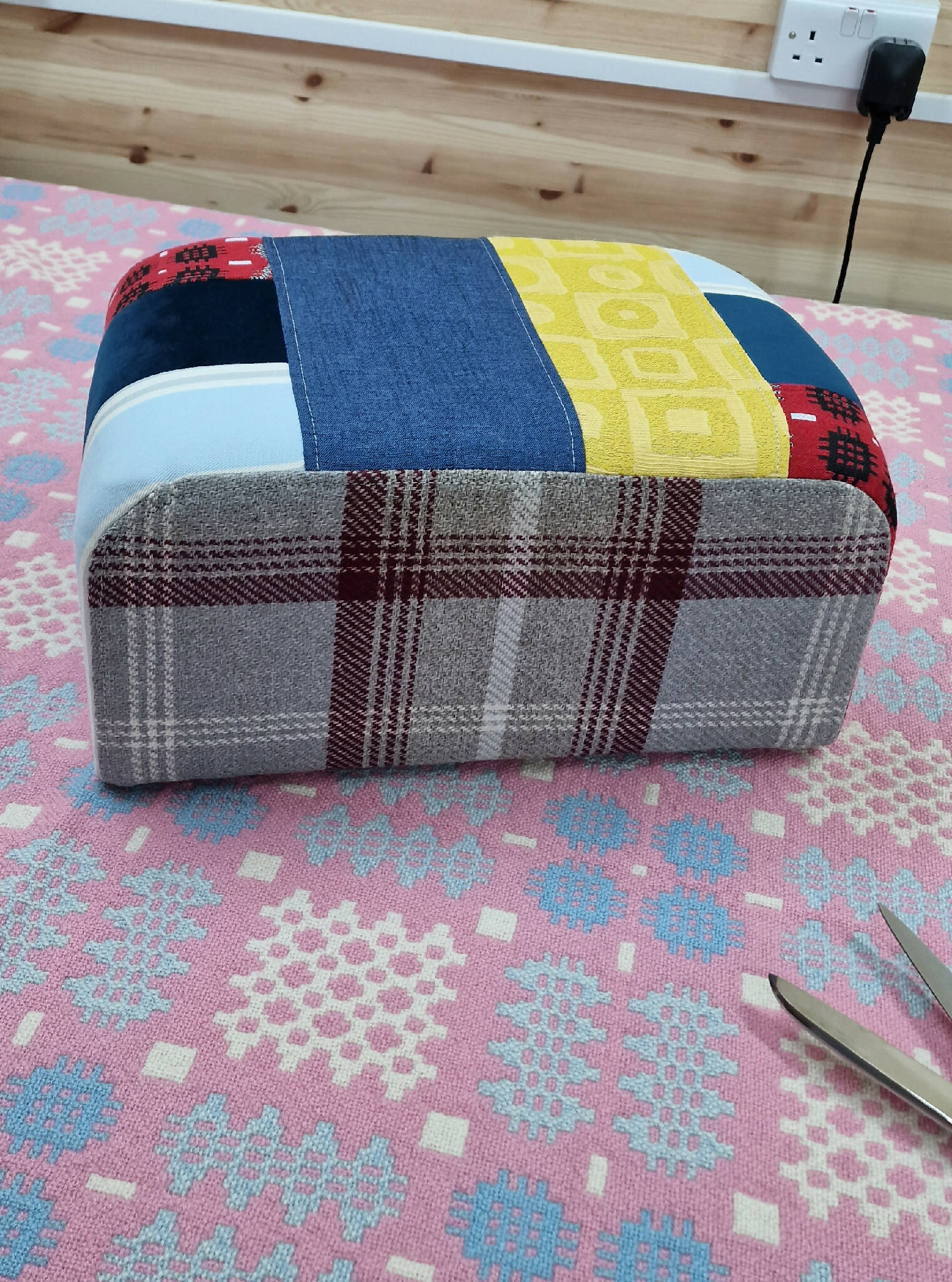 Patchwork stool