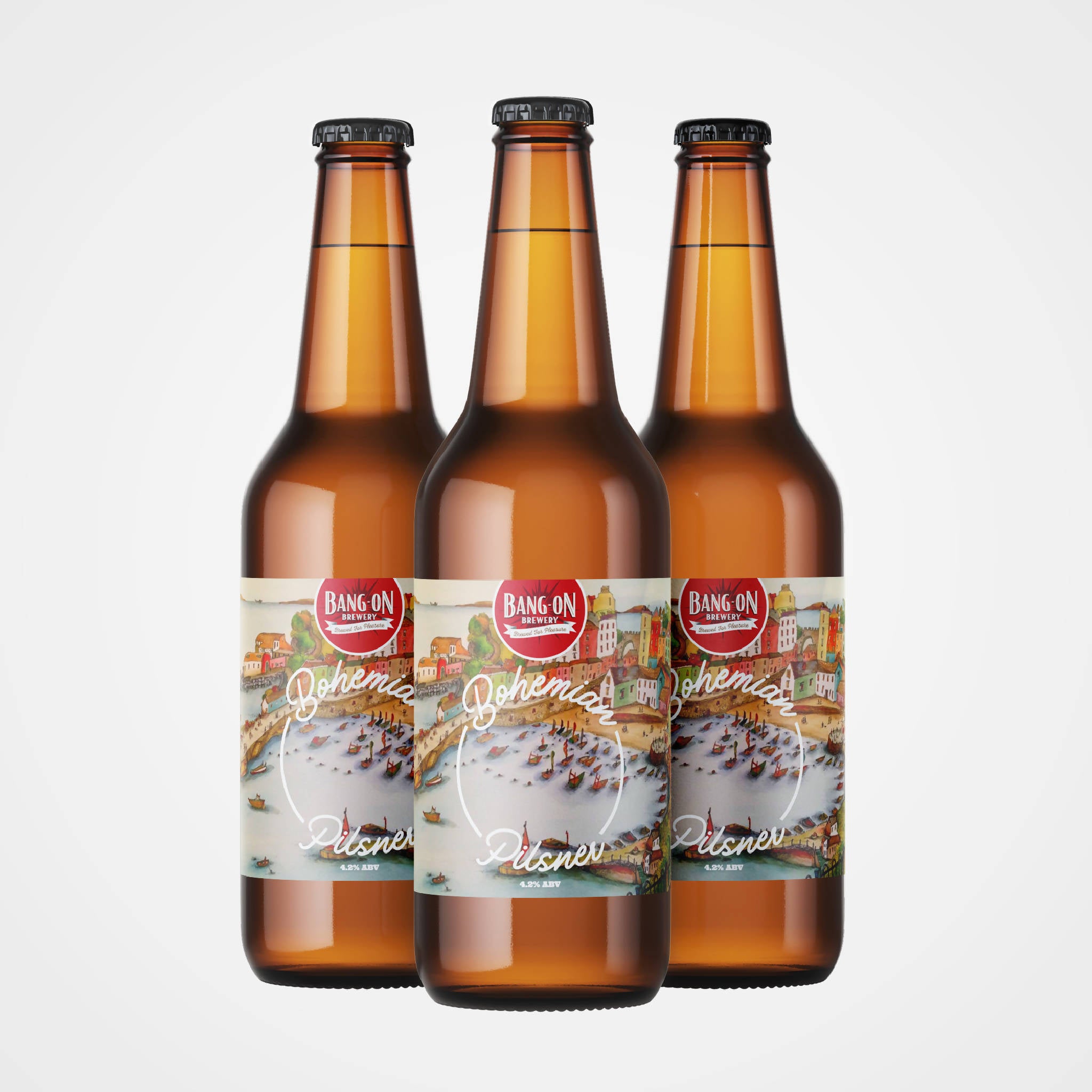 Adrian Green - Bohemian Pilsner 4.2% ABV (330ml) - 6 Pack